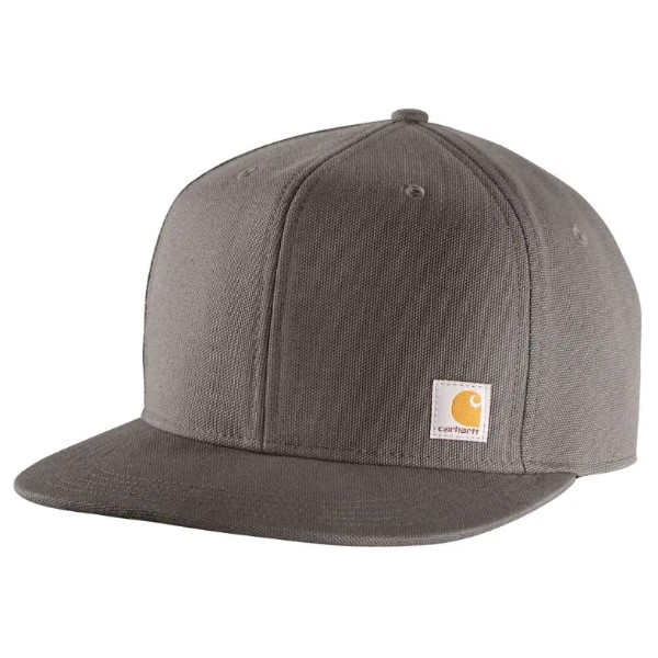 Carhartt: Firm Duck Flat Brim Cap (Gravel)