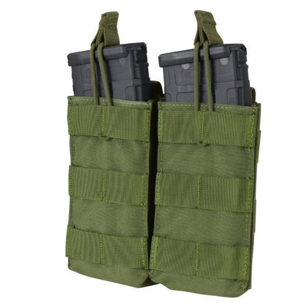 Condor Outdoor: Double M4/M16 Open Top Mag Pouch (Olive Drab)