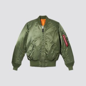 Alpha Industries: Men's Heritage MA-1 Bomber Jacket (Sage)