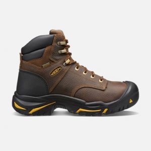 Keen Utility: Men's Mt Vernon 6" Waterproof Soft Toe Boot (Cascade Brown)