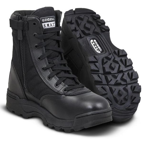 Original S.W.A.T.: Classic 9" Side-Zip (Black)