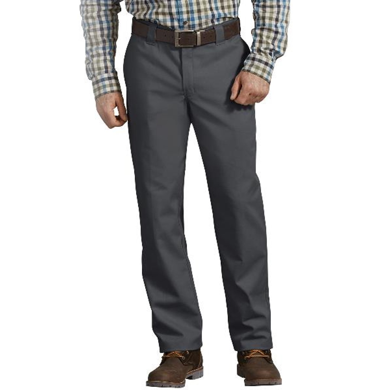Dickies: FLEX Active Waist Regular Fit Work Pants (Charcoal Gray)