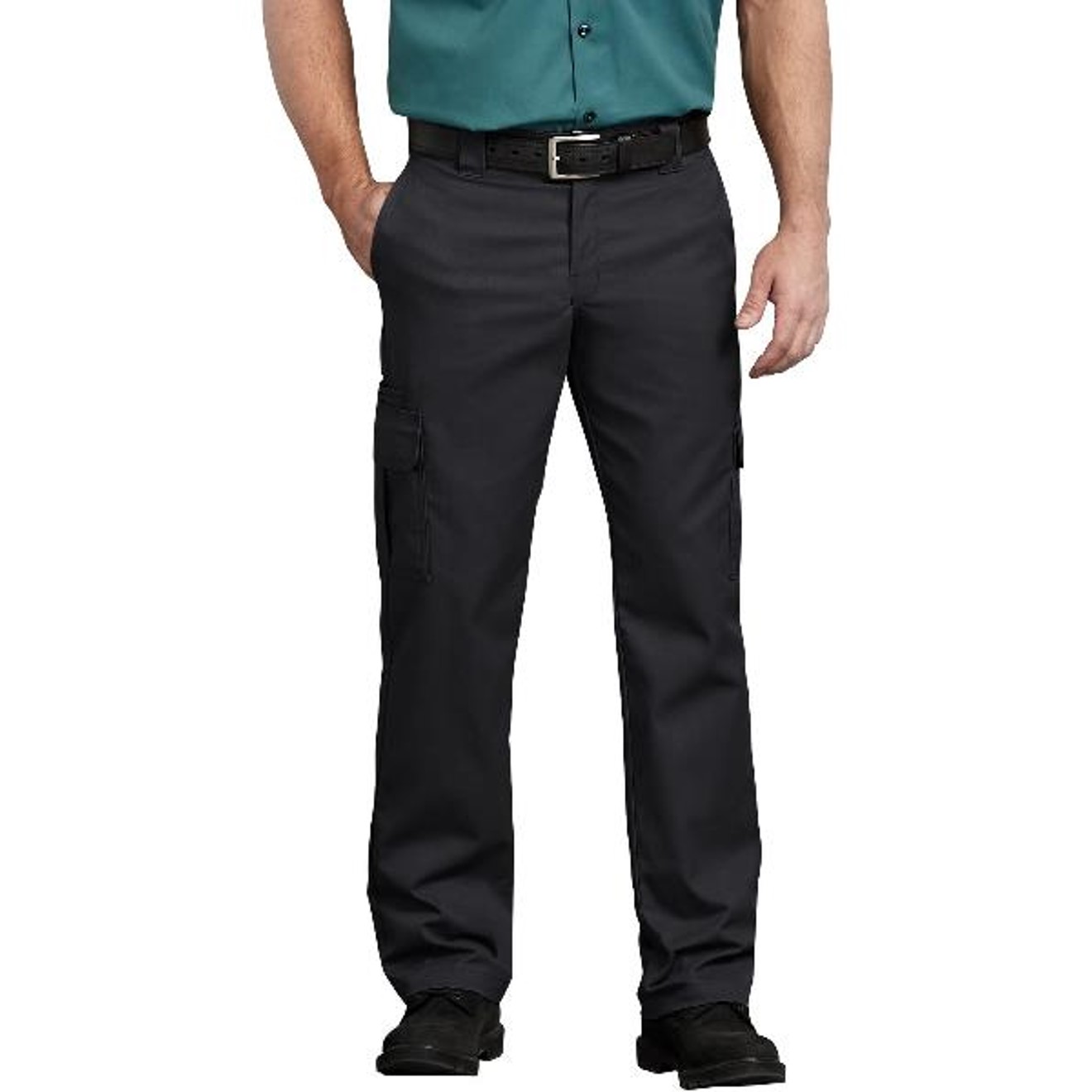 Dickies: FLEX Regular Fit Straight Leg Cargo Pants (Black)
