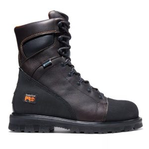 Timberland PRO: Men's Rigmaster 8" Steel Toe Work Boots (Brown Full-Grain)