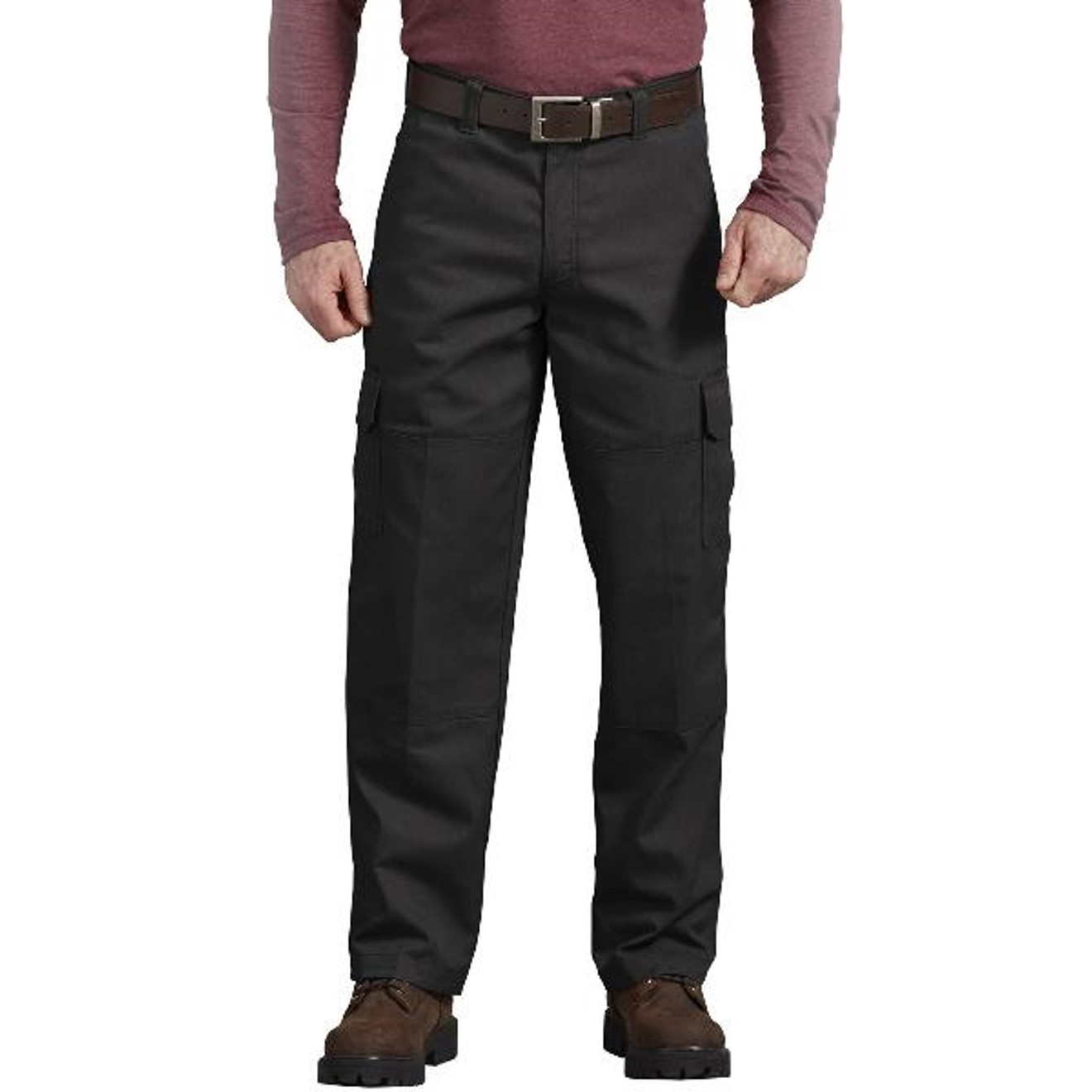 Dickies: FLEX Active Waist Regular Fit Cargo Work Pants (Black)