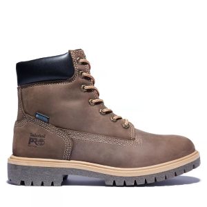 Timberland PRO: Women's Direct Attach 6" Waterproof Soft Toe Boots (Turkish Coffee Full-Grain)