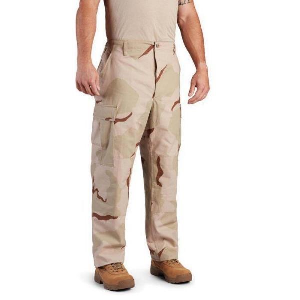 Propper: Men's 100% Cotton Ripstop BDU Trouser Button Fly (3-Color Desert Camo)