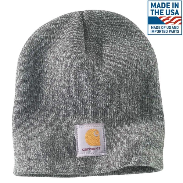 Carhartt: Knit Beanie (Heather Gray/Coal Heather)