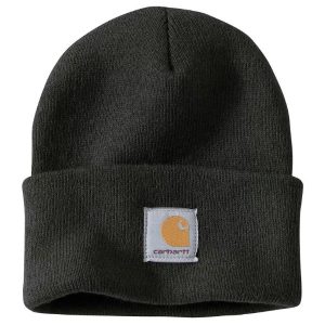 Carhartt: Knit Cuffed Beanie (Black)