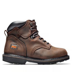 Timberland PRO: Men's Pit Boss 6" Soft Toe Work Boots (Brown Oiled Nubuck)