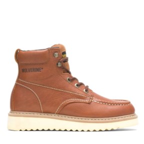 Wolverine: Men's Moc-Toe 6" Work Boot (Tan)