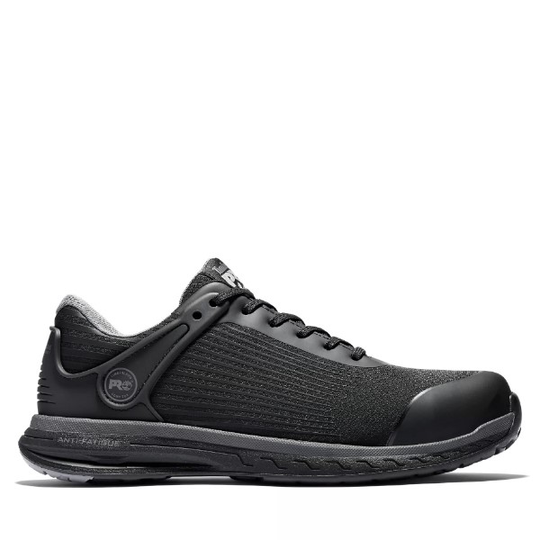 Timberland PRO: Men's Drivetrain Composite Toe Work Shoes (Black Ripstop Nylon/Grey)