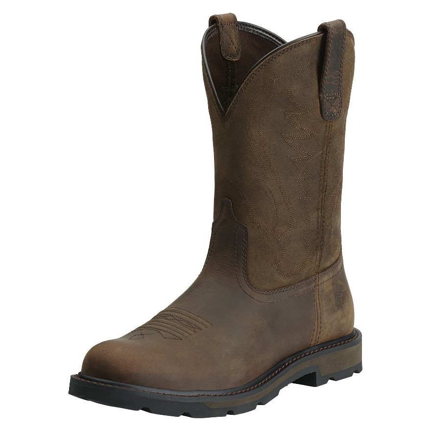 Ariat Work: Men's Groundbreaker Work Boot (Brown)