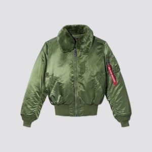 Alpha Industries: Men's Heritage B-15 Bomber Jacket (Sage)