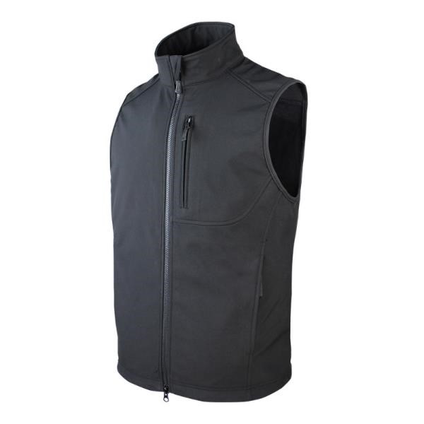 Condor Outdoor: Men's Core Softshell Vest (Black)