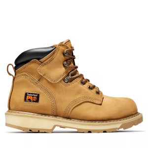 Timberland PRO: Men's Pit Boss 6" Steel Toe Work Boots (Wheat Nubuck)