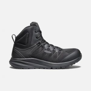 Keen Utility: Men's Vista Energy Mid Carbon Fiber Toe Boot (Black/Raven)