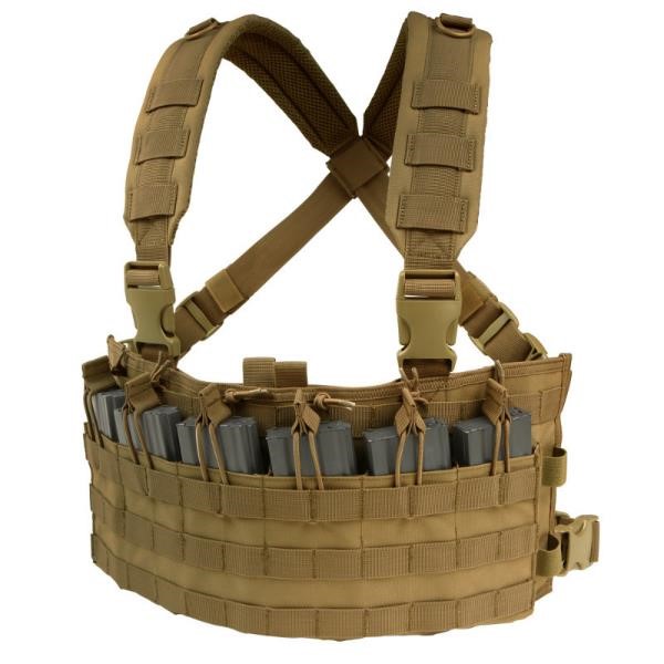 Condor Outdoor: Rapid Assault Chest Rig (Coyote Brown)