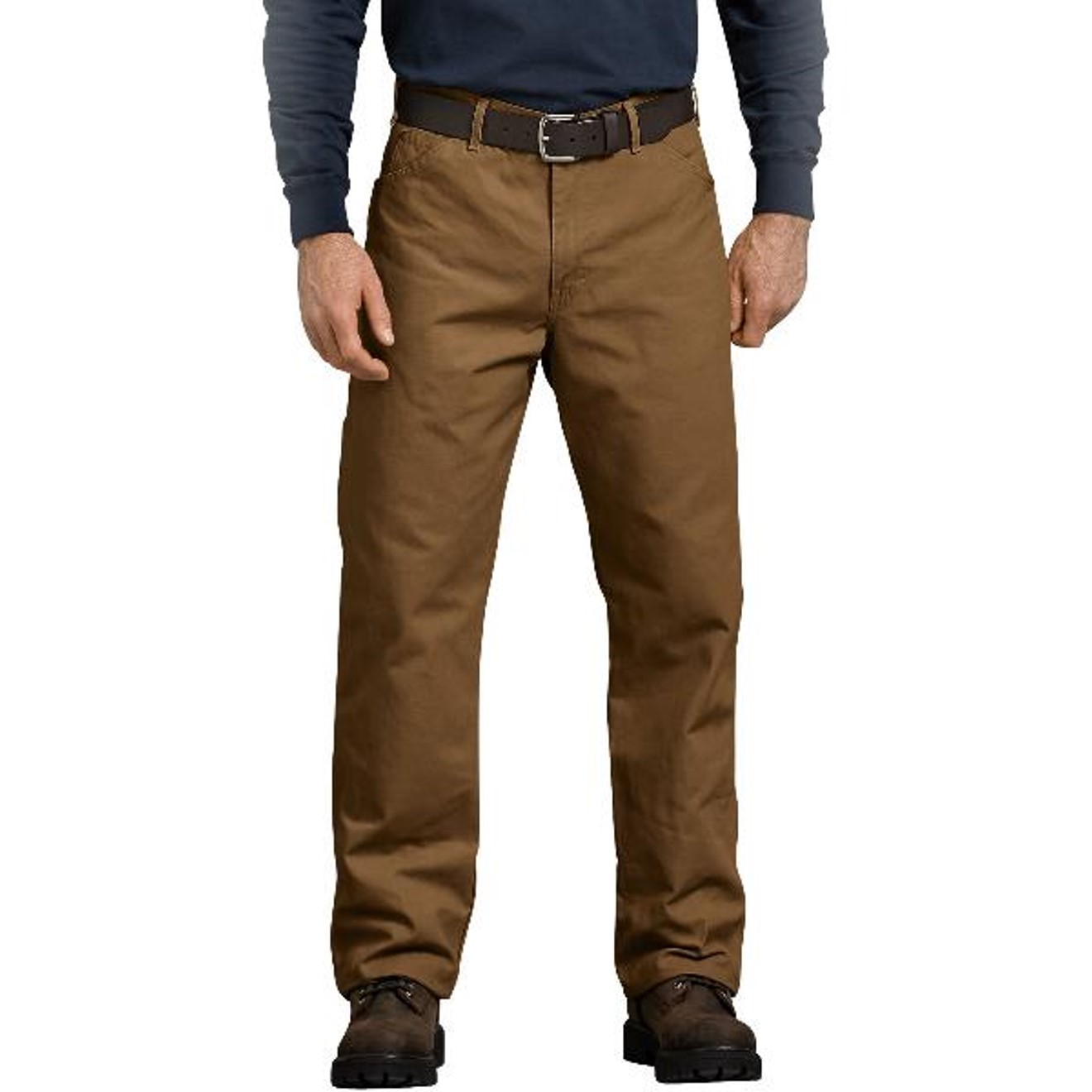 Dickies: Relaxed Fit Straight Leg Carpenter Duck Jeans (Brown Duck)