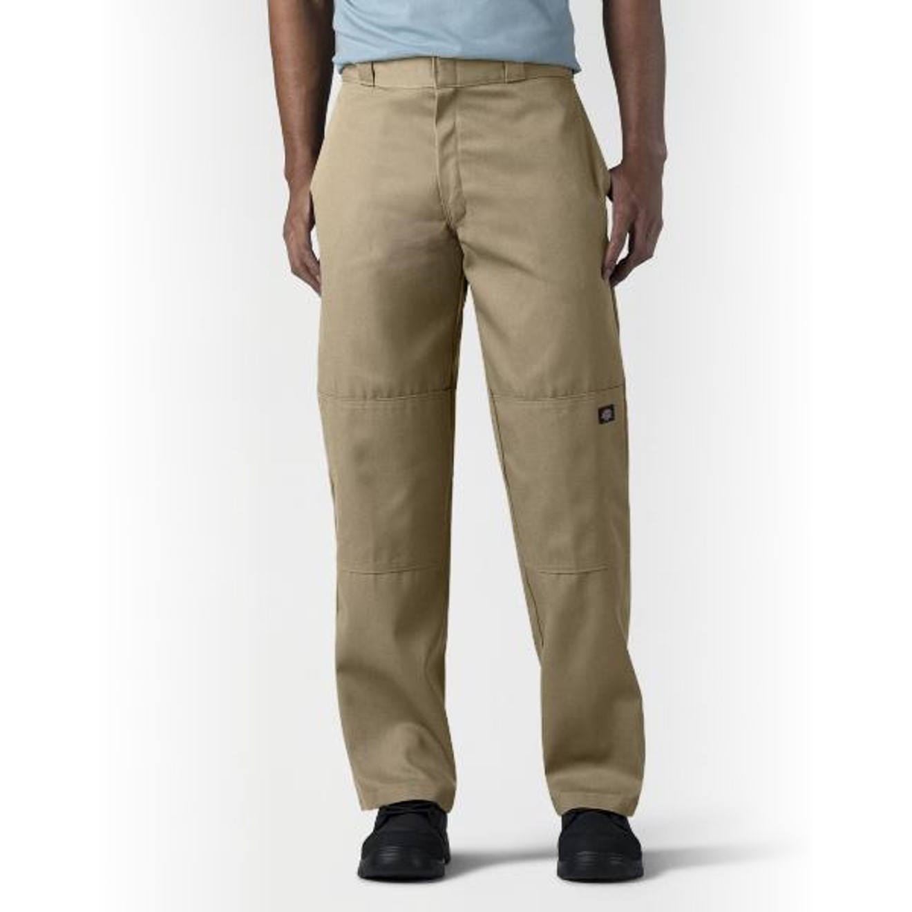 Dickies: Loose Fit Double Knee Work Pants (Military Khaki)