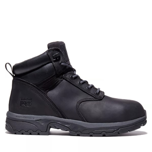 Timberland PRO: Men's Jigsaw 6" Steel Toe Work Boots (Black Full-Grain)