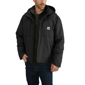 Carhartt: Full Swing® Loose Fit Quick Duck Insulated Jacket (Black)