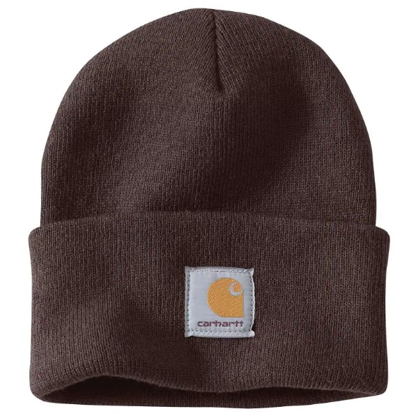 Carhartt: Knit Cuffed Beanie (Dark Brown)