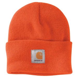 Carhartt: Knit Cuffed Beanie (Brite Orange)
