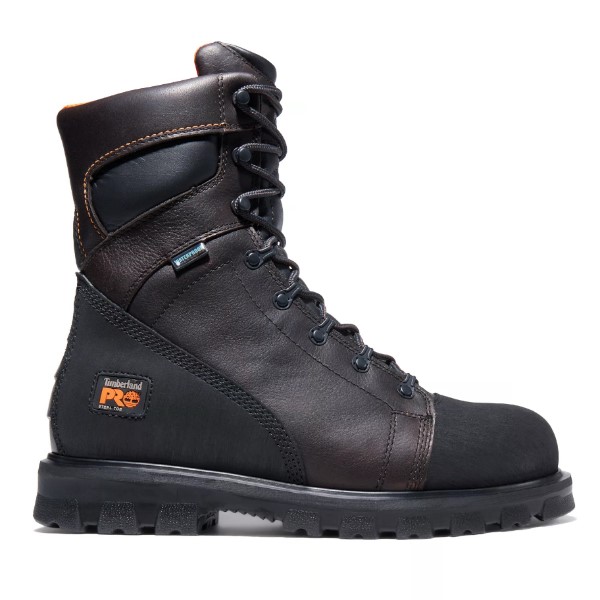 Timberland PRO: Men's Rigmaster 8" Steel Toe Work Boots (Brown Full-Grain)