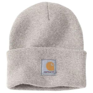 Carhartt: Knit Cuffed Beanie (Alabaster Heather)