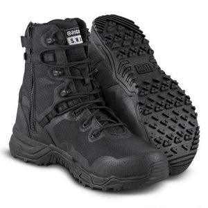 Original S.W.A.T.: Alpha Fury 8" Side-Zip (Black)