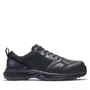 Timberland PRO: Women's Reaxion Composite Toe Work Shoes (Black Ripstop/Gray)