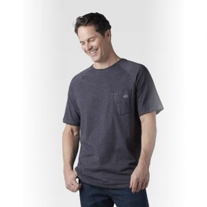 Dickies: Cooling Temp-iQ® Performance Short Sleeve T-Shirt (Heather Black)