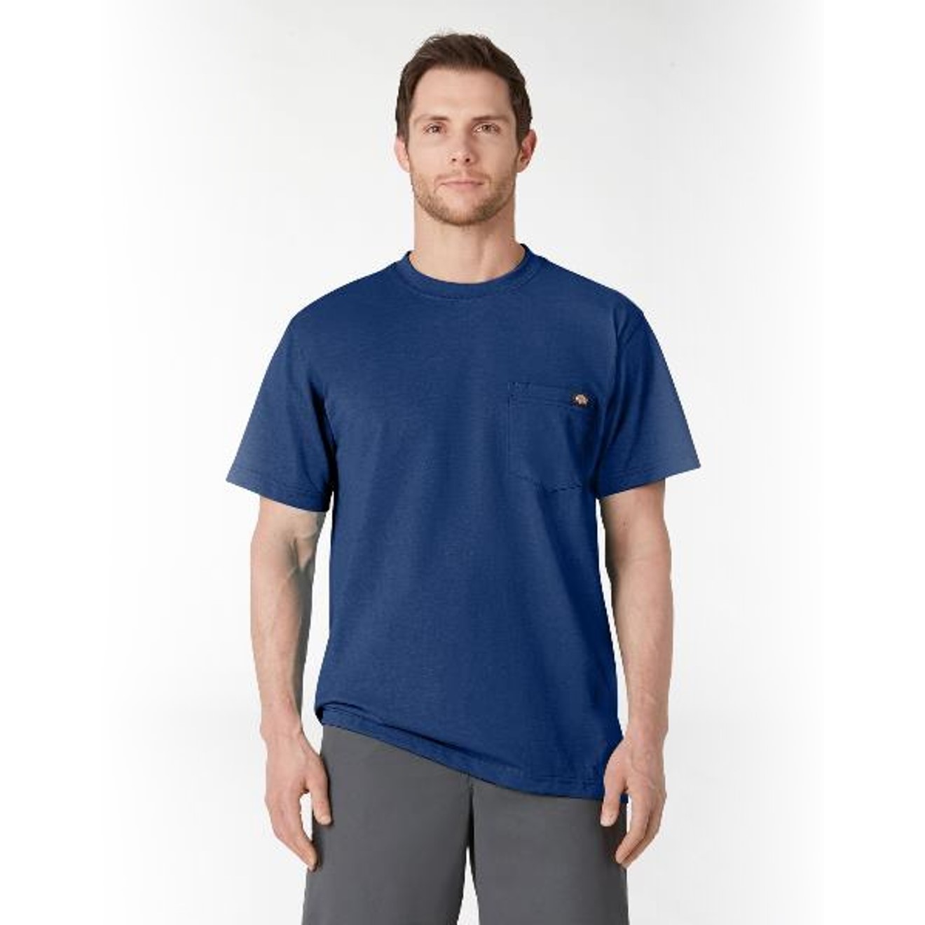 Dickies: Short Sleeve Heavyweight Heathered T-Shirt (Limoges Single Dye Heather)