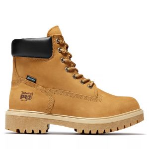 Timberland PRO: Men's Direct Attach 6" Steel Toe Boots (Wheat Nubuck)