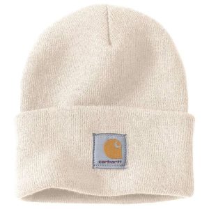 Carhartt: Knit Cuffed Beanie (Winter White)