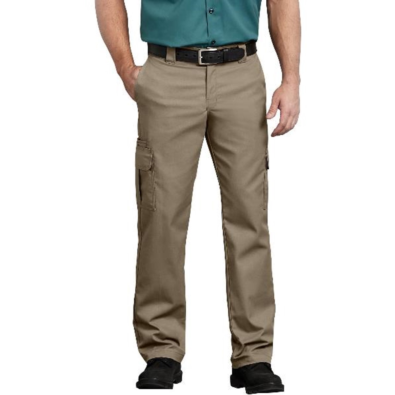 Dickies: FLEX Regular Fit Straight Leg Cargo Pants (Desert Khaki)