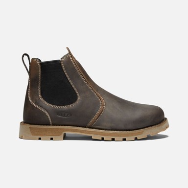 Keen Utility: Men's Seattle Romeo Soft Toe Boot (Cascade Brown/Black)