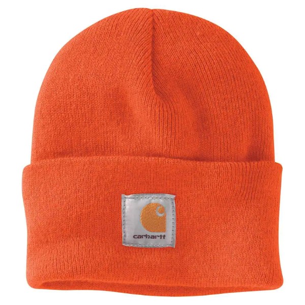 Carhartt: Knit Cuffed Beanie (Brite Orange)